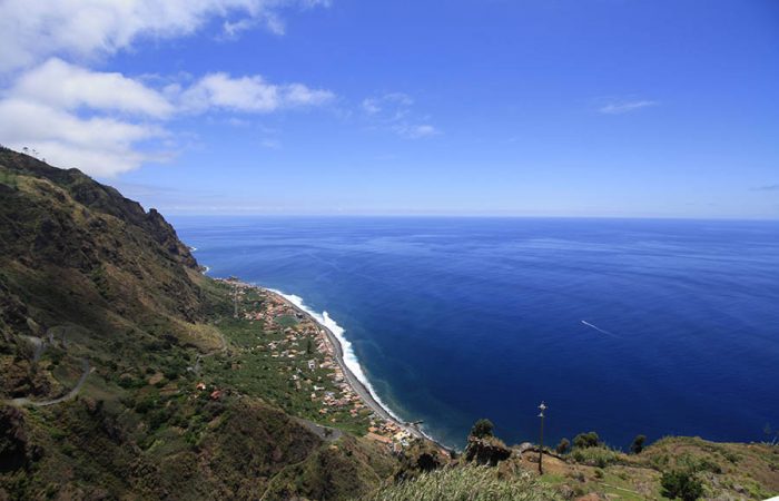 View of the sea on Madeira