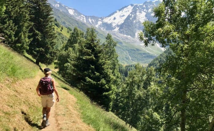 Walk from La Gruvaz via Chalets de Miage to Les Contamines-Montjoie