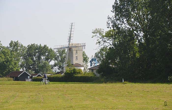 windmill in field